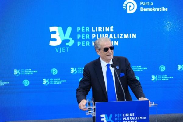 32 vjetori i PD/ Berisha akuza Bashës: E shndërroi partinë në fasadë të qeverisë