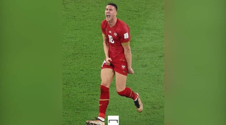 Skandal në Botëror/ Vlahoviç gjest të turpshëm pas golit ndaj Zvicrës