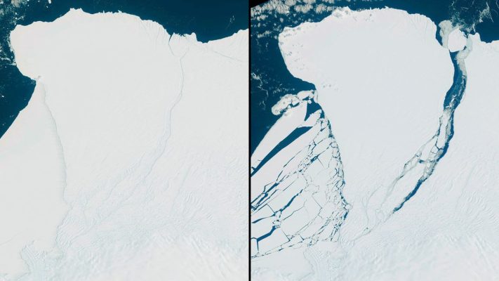 Ajsbergu me përmasat e Londrës, shkëputet nga Antarktida