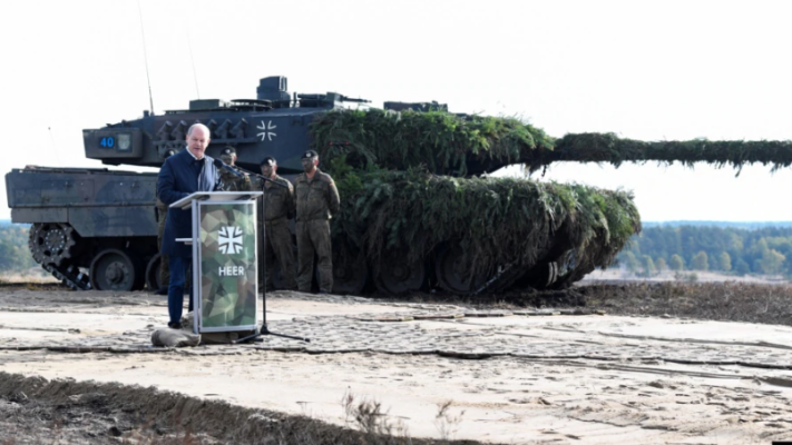 Scholz gati të miratojë dërgimin e tankeve Leopard në Ukrainë
