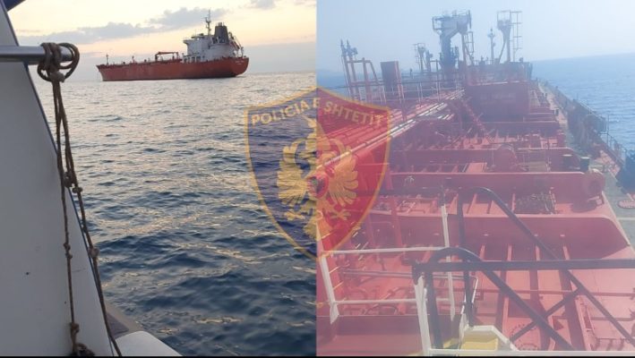 Bllokohet në Durrës anija me 22 mijë ton naftë kontrabandë, dyshohet se vinte nga Rusia