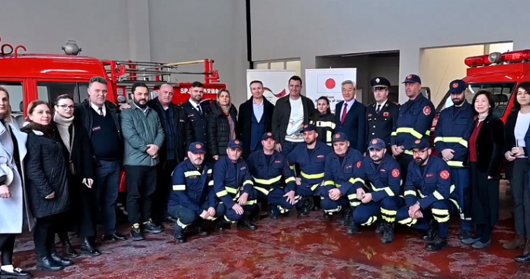 Japonia dhuron zjarrëfikëse; do përdoren për ndërhyrjet në zonat rurale të Tiranës