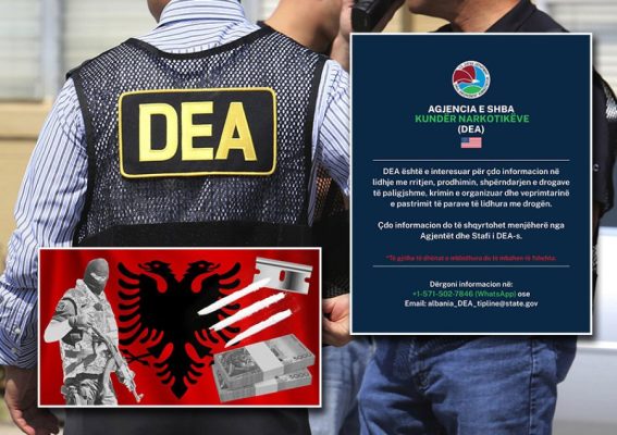 DEA i përgjigjet Vizion Plus/ “Do luftojmë trafikun e drogës me partnerët shqiptar dhe qytetarët”
