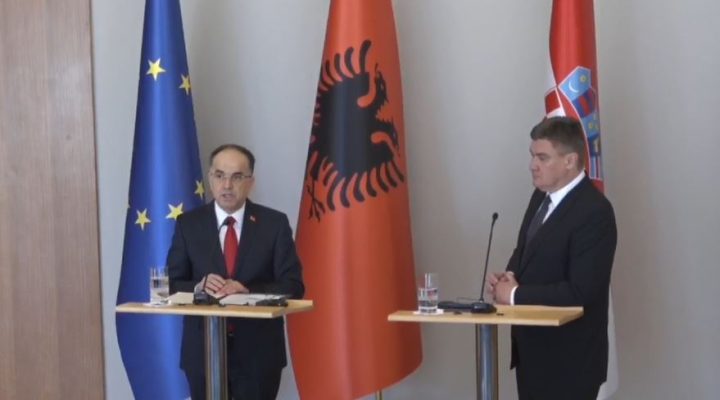 Begaj takim zyrtar në Kroaci/ Presidenti kroat: Shqipëria vend musliman, problem për Perëndimin