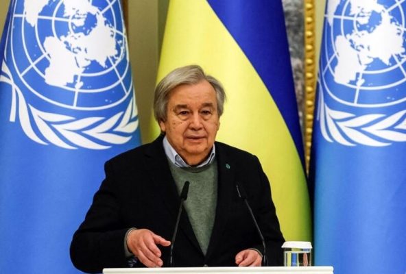 Shefi i OKB-së denoncon ‘shkatërrimin’ në Ukrainë në sy të ministrit rus