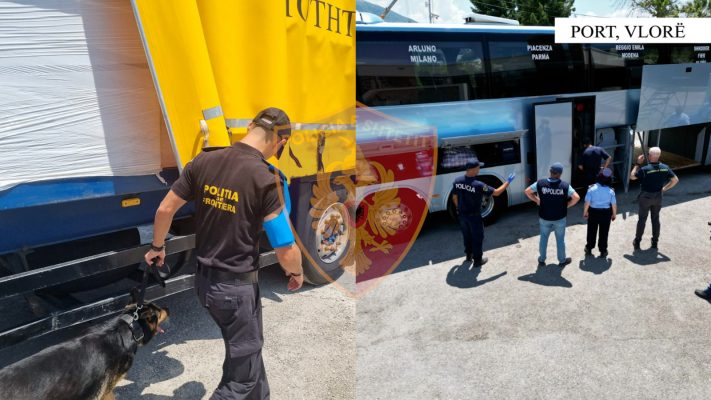 Të fshehura në automjet, sekuestrohen 17 mijë euro në portin e Vlorës