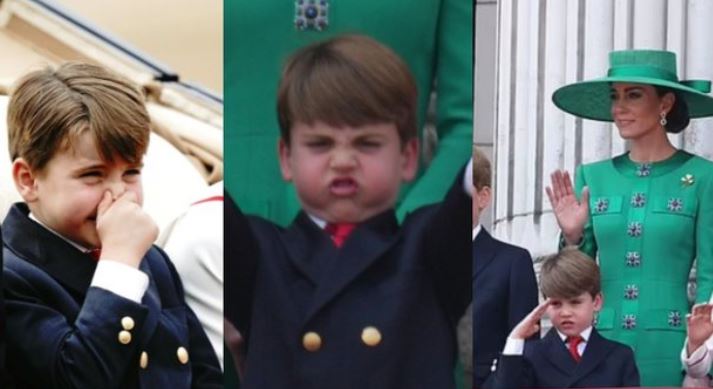 Nuk kishte si të ndodhte ndryshe, Princi Louis mori gjithë vëmendjen në ditëlindjen e gjyshit të tij