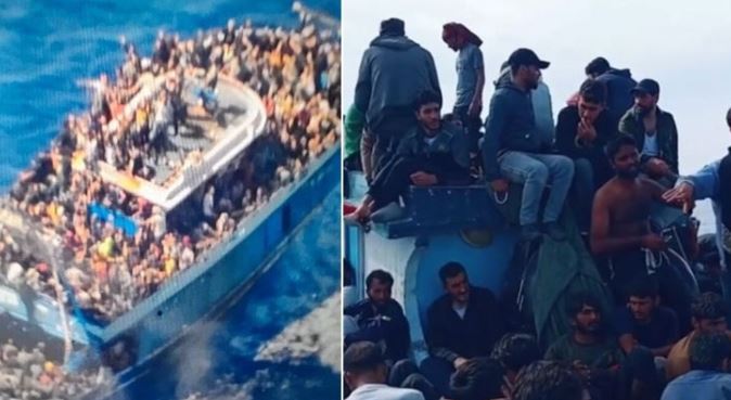 Mbytja e anijes me mbi 700 emigrantë/ Autoritetet greke: Ndihma jonë u refezua, ushqimet u hodhën në det