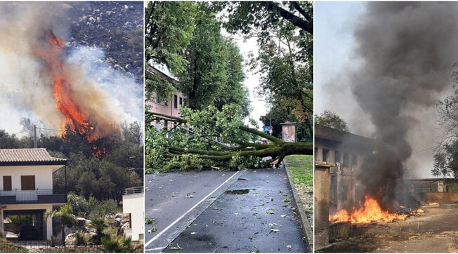 Italia, mes stuhive dhe zjarreve/ Edhe tre viktima nga flakët në jug të vendit fqinj