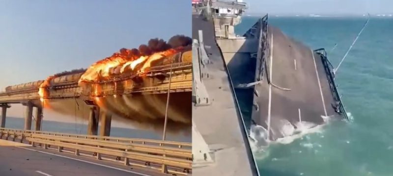 Raportohet për tjetër sulm në urën e Krimesë
