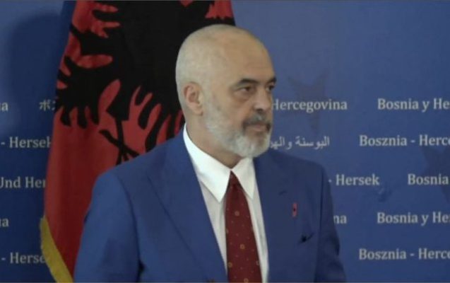 Rama: Në Sarajevë së shpejti hapet Ambasada e Shqipërisë