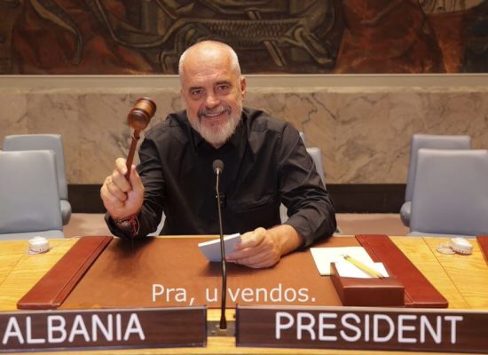 Nesër Shqipëria drejton mbledhjen për Ukrainën/ Rama nga salla e KS në OKB: Më e rëndësishme që prej fillimit të luftës, të rritet trysnia ndaj Rusisë