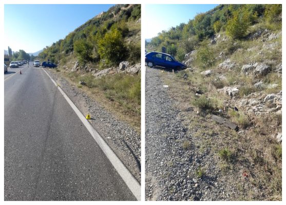 Aksident në autostradën Lezhë-Shkodër/ Makina përplas motorrin, një person në gjendje të rëndë