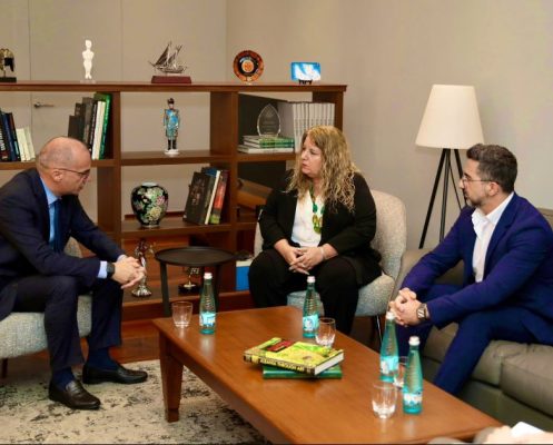 Ministri Hasani takon ambasadoren e Izraelit/ “Shqipëria, mbështetëse e palëkundur. Dënojmë sulmet e Hamasit”