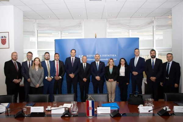 Ministri i Drejtësisë Ulsi Manja vizitë në Kroaci: Thellojmë bashkëpunimin, projekte të reja me palën kroate