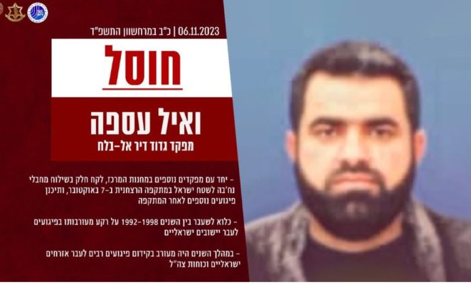 Organizoi sulmin e 7 tetorit/ Komandanti i batalionit të Hamasit ekzekutohet nga izraelitët