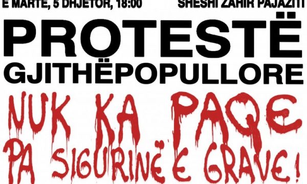 “Nuk ka paqe pa sigurinë e grave”, Prishtina proteston për vrasjen e Liridonës