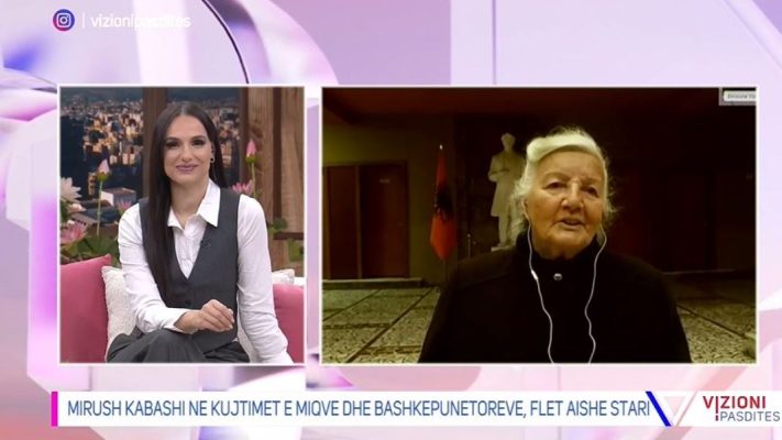 Ndarja nga jeta e Mirush Kabashit,  Aishe Stari rrëfen në “Vizion i Pasdites” takimin e fundit dhe batutat në ditëlindje me “Sokratin” shqiptar