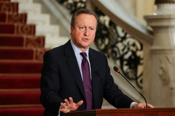 Cameron: Britania do të konsiderojë njohjen e një shteti palestinez