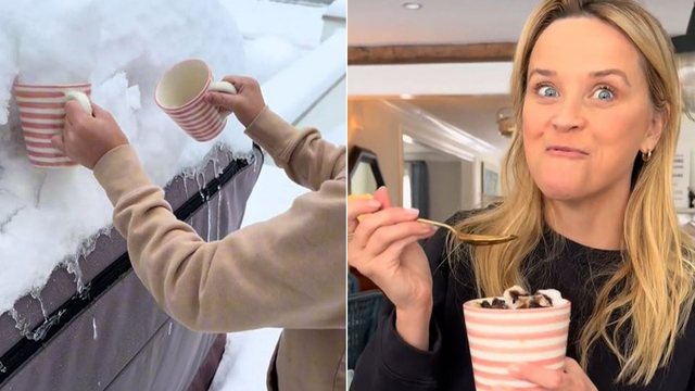 Aktorja e famshme postoi video duke ngrënë dëborë, por “kryqëzohet” nga rrjeti