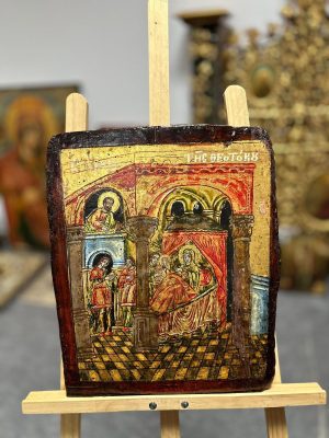 Të denoncuara të vjedhura, 10 ikona rikthehen në Kishën e Labovës së Kryqit në Gjirokastër
