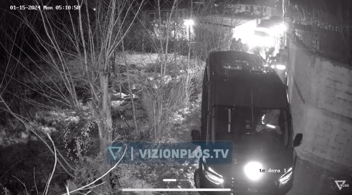 VIDEO/ Qen, tela me gjemba dhe mur dy metra: Me çfarë u përball policia gjatë kontrollit për Eljo Haton