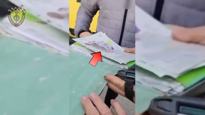VIDEO/ 6 shoferë në Tiranë tentojnë të korruptojnë policët e Rrugores, përfundojnë në pranga