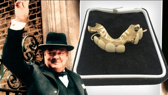 Del në shitje proteza prej ari e Churchill, kushton 10 mijë dollarë