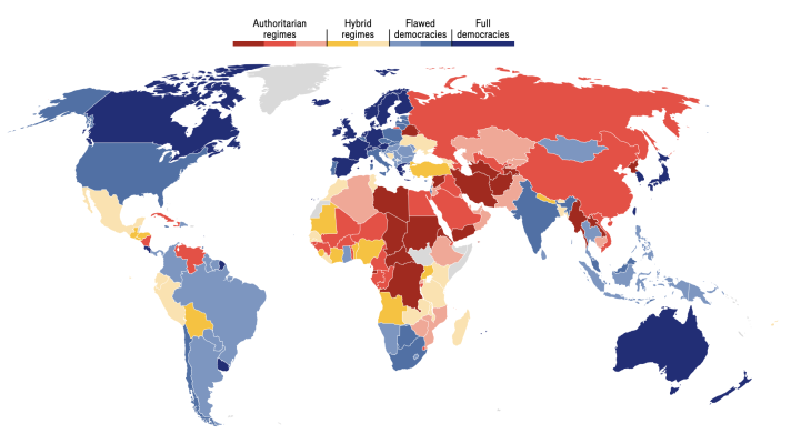 Përkeqësohet indeksi i demokracisë, si renditet Shqipëria: Turqia “gropë”, grekët hipin në “podium”