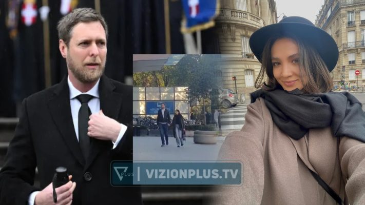 VIDEO/ Dorë për dore, Princ Leka dhe fotografja dalin për herë të parë në publik