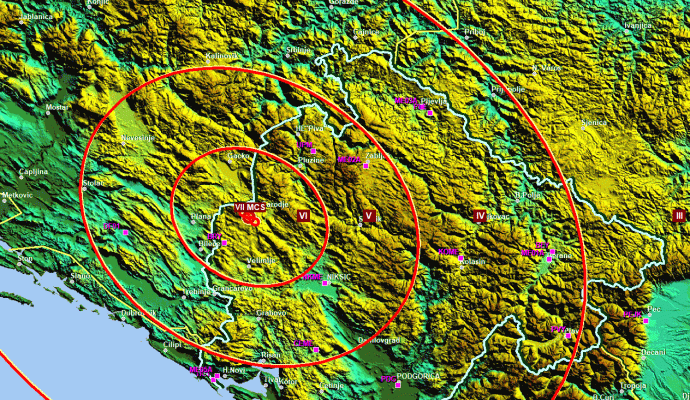 Mali i Zi u zgjua nga tërmeti i fortë, Instituti Sizmologjik: U pasua nga 30 pasgoditje