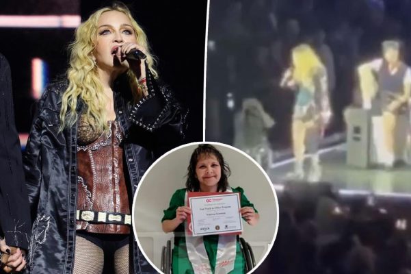 VIDEO/ Madonna shkakton debat, i kërkon fanses së paralizuar të ngrihet në këmbë gjatë koncertit