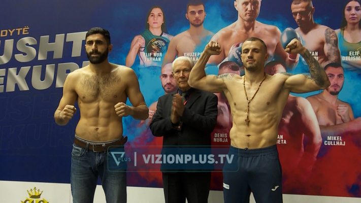 “Grushti i hekurt” elektrizon Tiranën, boksierët kuqezi Beqiri, Nurja dhe Bermeta premtojnë fitore