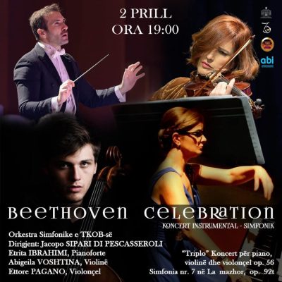 “Beethhoven Celebration” në TKOB, koncerti simfonik mbrëmjen e 2 prillit