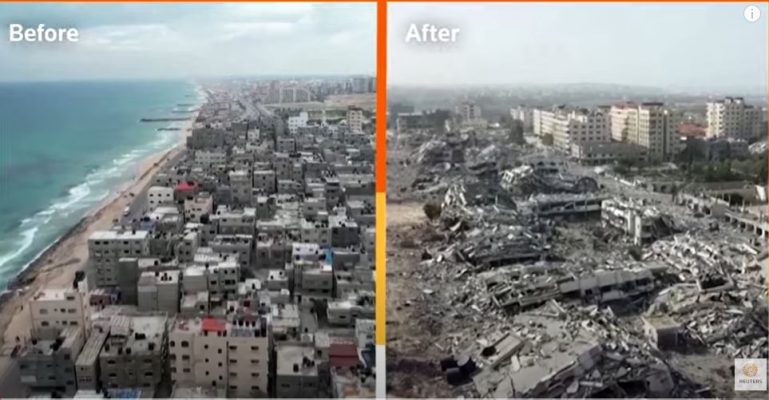 Pamje trishtuese, jeta në Gaza para dhe pas luftës ka ndryshuar tërësisht, nga një qytet plotë jetë në një “fantazëm”