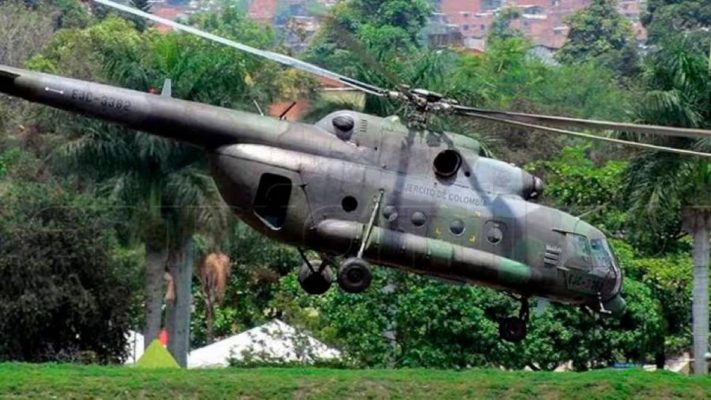 Rrëzohet helikopteri ushtarak në Kolumbi, 9 të vdekur