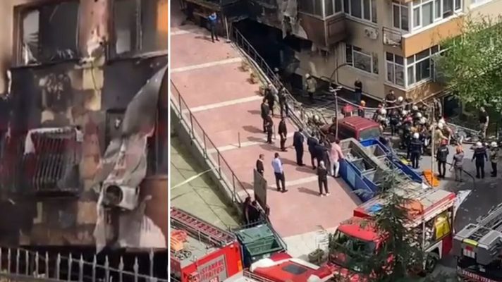 Tragjedi në Stamboll, zjarr në katin e parë të një pallati, 12 të vdekur