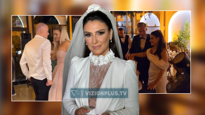 VIDEO/ Nga altari te të ftuarit VIP, brenda dasmës magjike të Iva Tiços
