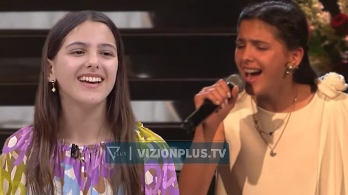 Mahniti “Sanremo Junior” me zërin e saj, 11-vjeçarja nga Lezha rrëfen emocioniet në “Vizioni i Pasdites”