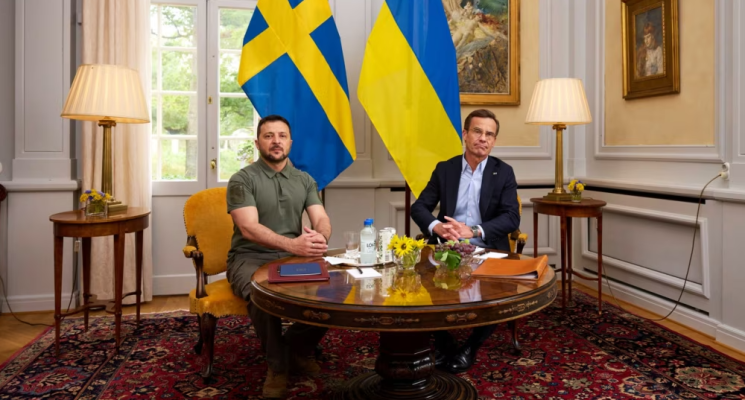 Suedia i jep ndihmë ushtarake Ukrainës në vlerë prej 1.3 miliard dollarësh