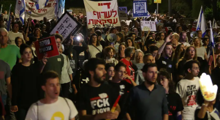 Sërish demonstrata kundër Netanyahut në Izrael