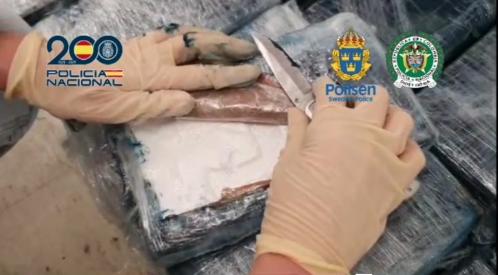 VIDEO/ Sekuestrohet 100 kg kokainë në Spanjë, mes të arrestuarve “kapoja” shqiptar i kërkuar për vrasje! Shefat jetojnë në Dubai