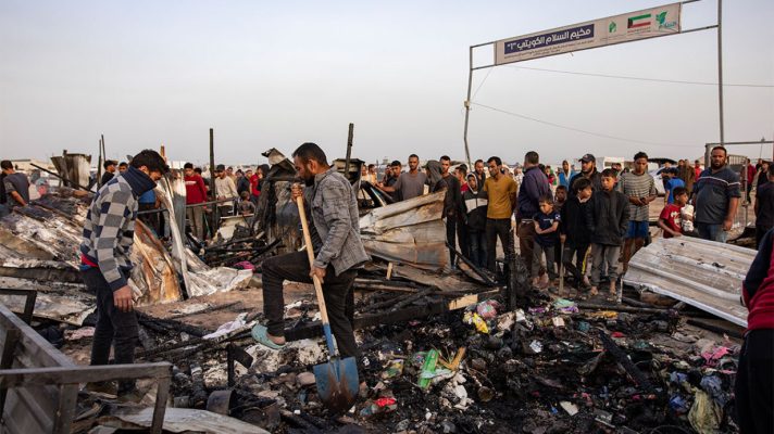 Mbi 1 milionë njerëz janë zhvendosur nga Rafah si pasojë e luftës