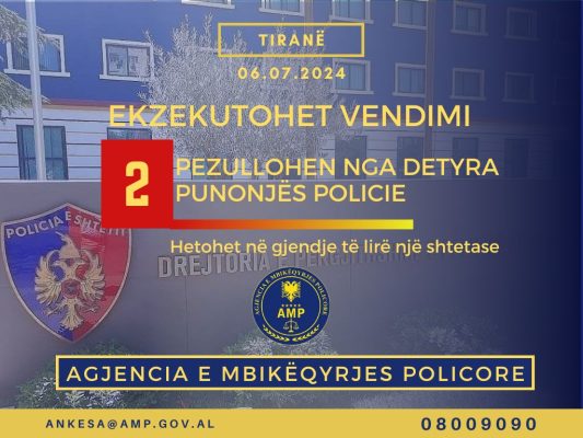 Shpërdoruan detyrën, AMP pezullon dy efektivë të Rrugores Shpërdoruan detyrën, AMP pezullon dy efektivë të Rrugores
