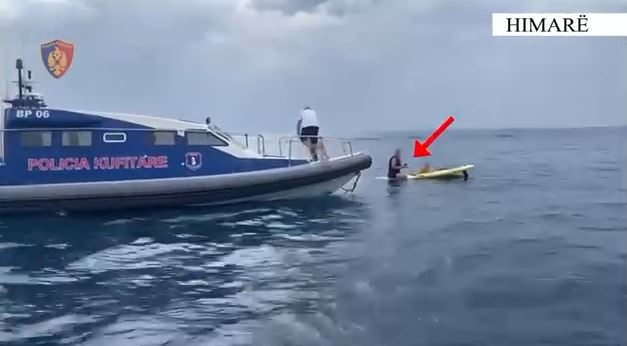 Ra nga Jet Ski dhe rrezikoi mbytjen, shpëtohet 23-vjeçari në Himarë