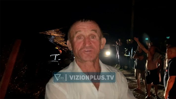 Shkrumbohet kati i dytë i një banese në Berat, familja mbetet në qiell të hapur
