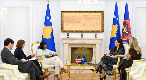 Osmani takim me të ngarkuarën me punë të SHBA në Kosovë