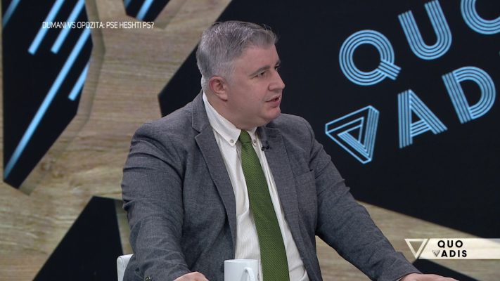 Pse munguan pyetjet nga mazhoranca në raportimin e Dumanit? Përgjigjet analisti në QUO VADIS Pse munguan pyetjet nga mazhoranca në raportimin e Dumanit? Përgjigjet analisti në QUO VADIS