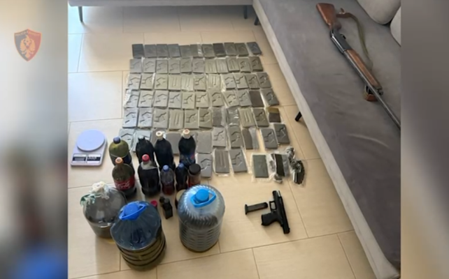EMRAT/ Operacion antidrogë në Tiranë, Policia: Pesë muaj hetime, 25 arrestime, 13 të tjerë në kërkim