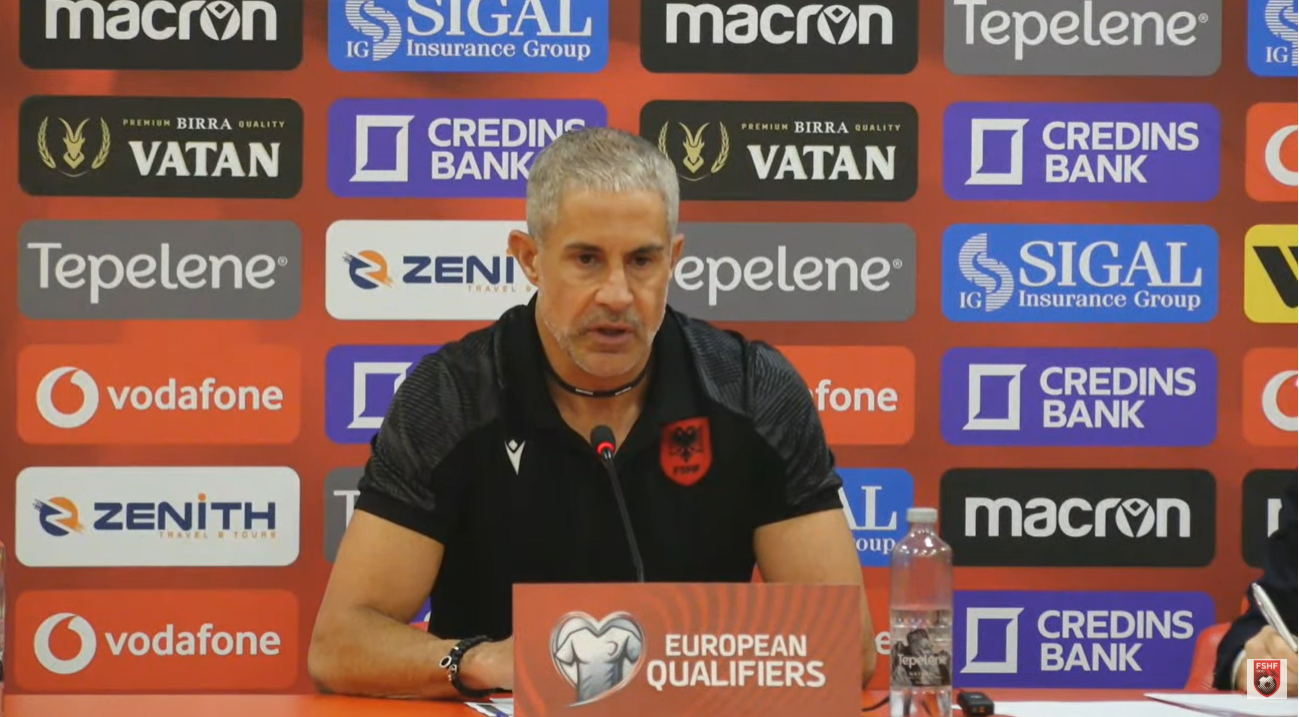 Sylvinho realist para sfidës me Anglinë  Favoritë për Botërorin  Trajneri zbulon prapaskenat  Fola i vetëm me Brojën  duhet të shijojmë momentin